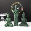 Xidmold - Molde de vela de Buda 3D para escultura,