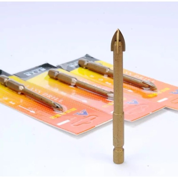 Vival 5 Pcs 5/16” 8mm) Glass and Tile Bit Set