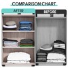 jkxoo Expandable Closet Tension Shelves Organizers, Heavy-Duty Metal Tension Shelf,