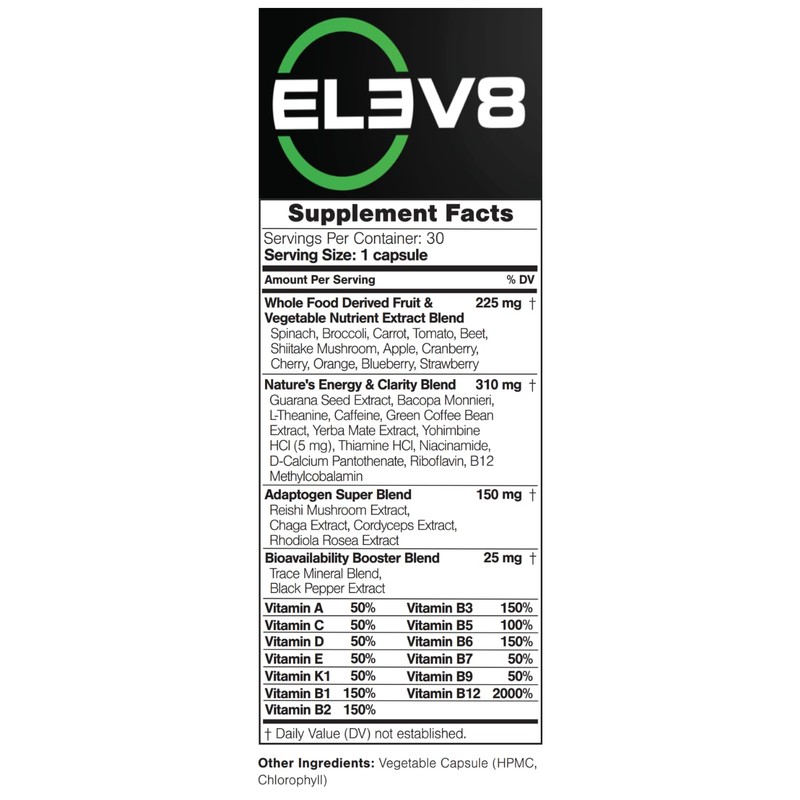 BEpic ELEV8 Advanced Performance Supplement - 30-Day Supply (30 Capsules)