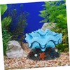 CORHAD Aquarium Air Stone Tropical Clam Design Replaceable Bubbler for