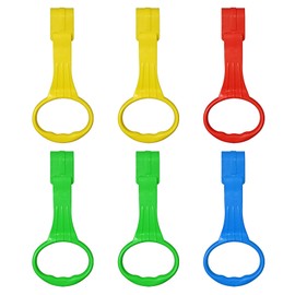 Baby Pull Up Rings 6 Pack Walk Assistant, Pull Up Ring for Baby Playpen Handle Grip for Toddlers -- Value Pack