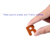 2PCS Wooden Alphabet Number Shape Puzzles for Toddlers, Educational Learning
