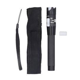 80MW Visual Fault Locator Portable Fiber Optic Tester for Maintenance of Optical Cables and Circuits 2.5mm Universal Connector for Technicians