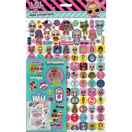 Paper Projects 01.70.22.029 L.O.L. Surprise Next Level Mega Sticker Pack