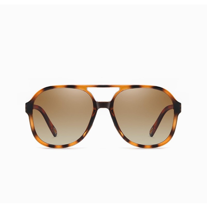 OSAGAMA Vintage Polarisierte Sonnenbrille Pilot Brille Oversized Sunglasses für Damen