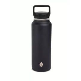 TAL Stainless Steel Everett Water Bottle with Tritan Spout 50oz, Black  New