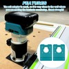 Aulpq Guide Rail Adapter for Makita Router XTR01Z,RT0700C&RT0701C, Track Saw