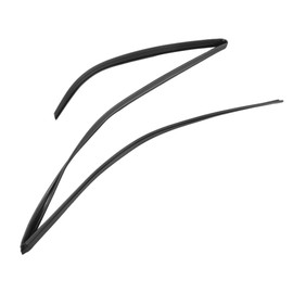 Motoforti Door Window Run Channel Seal, Weatherstrip Glassrun Channel Seal Strip, for Toyota Corolla Altis Sedan 2002-2006, Rubber, Front Left, No.6815102050, Black, 1 Pc