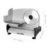 Kalorik Professional Electric Food and Meat Slicer Features Adjustable Thickness