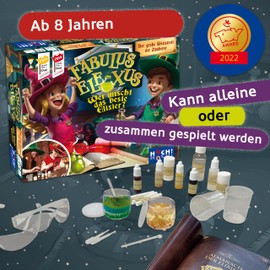 HUCH! | 882325 | Fabulus Elexus | Who mixes the best magic potion? Toy Award 2022 | Family Game | Plays together or alone, from 8 years | Experiment Box for Young Magicians