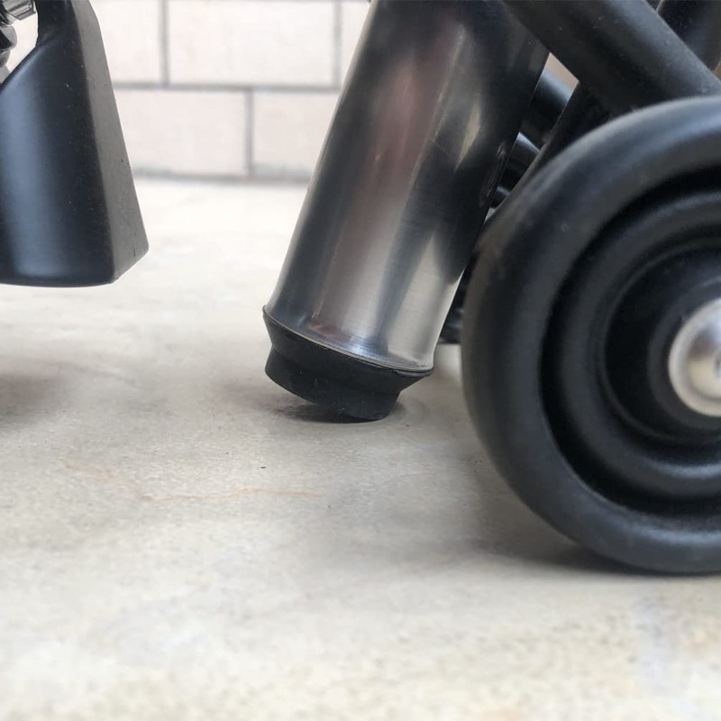 TWTOPSE Folding Bicycle Seatpost End Pad Protector for Brompton, Rubber