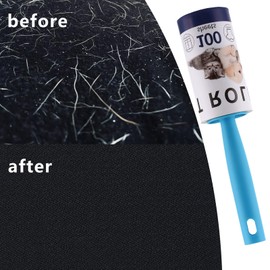 ASelected 10 Pcs Lint Roller Refills with 1 Handle,1000 Sheets Roller Sticky Pet Hair Remover for Pet Hair, Cat Hair, Dog Hair, Dust,Clothes, Sofa