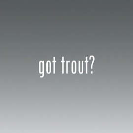 (2x) Got Trout - Decal - Die Cut - Vinyl