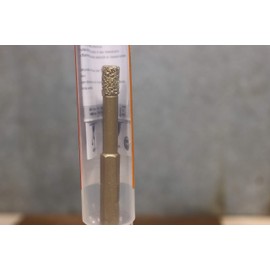 fischer FC 10K HS-DI Professional Diamond Cutter for Tiles, Glass and Stoneware, 551348, Gray, 10 mm diametro foro