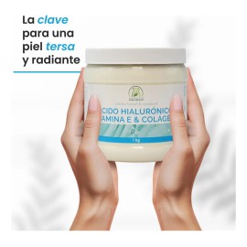 Crema De Ácido Hialuronico Colágeno Vitamina E 1 Kilo Tipo De Piel Anti-edad Productos Mart Mexico