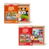 Melissa & Doug Wooden Jigsaw Puzzles in a Box 2-Pack