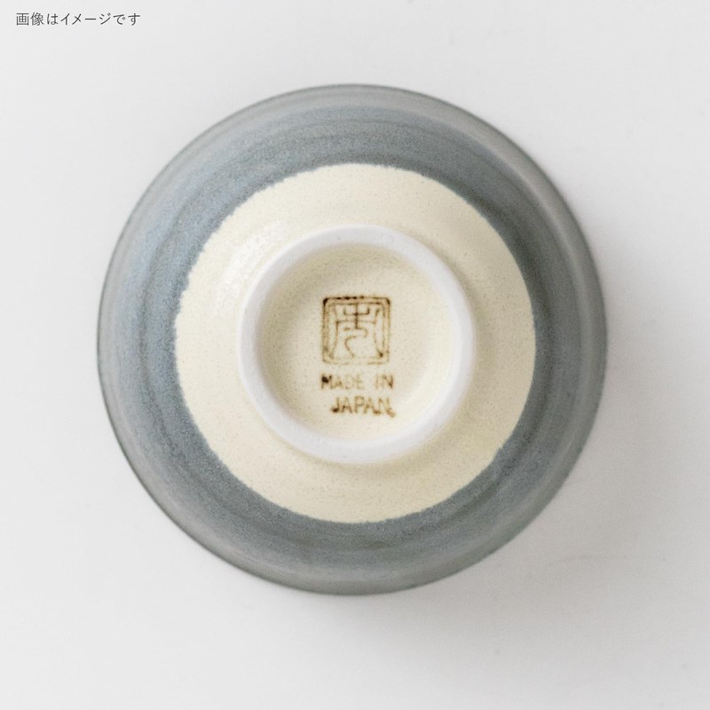 Minoru Pottery kairagi 110 Rice Bowl, Thin Ink