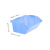 SHINEOFI 12Pcs Storage Box Organizer for Warehouse Parts Oblique Mouth