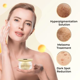 ABERA Kasumi Glowing Cream, Melasma Treatment with Niacinamide & HA, Dark Spot Remover For Face, Reduce Fine Lines, Wrinkles, Anti-aging, with Red Ginseng Extract, Melasma Cream (1.06 Oz Per Item)