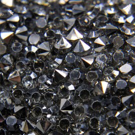 Pet Bed, Sparkling Rhinestones, Soft, Comfortable Velvet, for Lounging Dogs, Cats, Pets, Charcoal, Small, Sold Individually