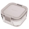 PackIt Mod Lunch Bento Contenedor de almacenamiento de alimentos, Gris