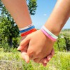 Truthful Lips WWJD Memory Verse Rubber Bracelets - 12 Pack