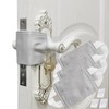 SLIFEOW Cloth Door Latch Silencer, Baby Door Latch Cover Quiet