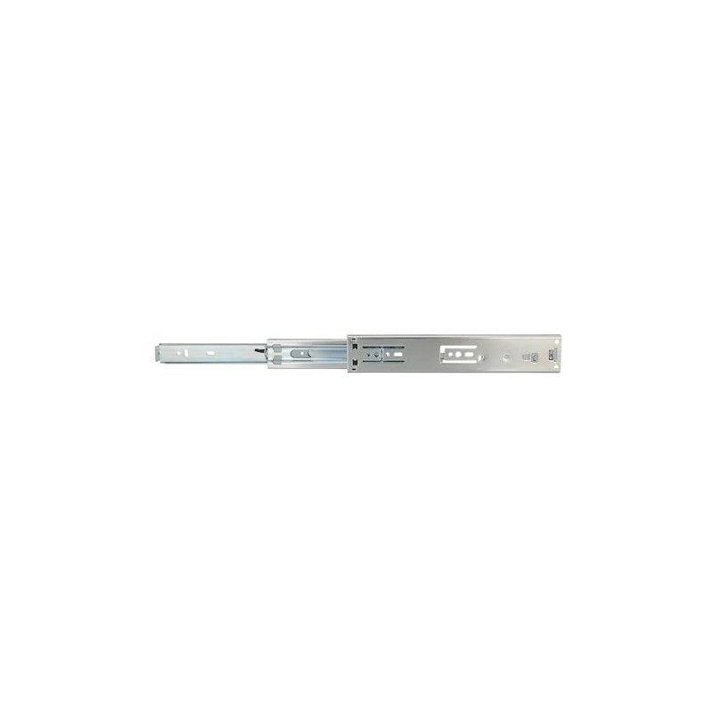 HIGHPOINT Push-to-Open Full Extension, Side Mount Drawer Slide - 18”,