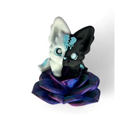 Heart Breaker - 3D Printed Figurine - Anti Valentines Day Fox Figurine