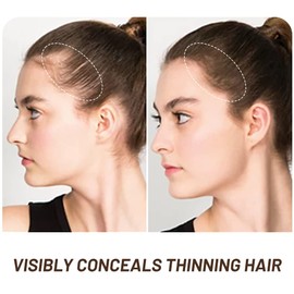 Root Touch Up Hair Powder, Instantly Gray Hair Root Cover Up Hairline Powder, Hair Concealer For Women and Men(Gray) (A-Medium Brown, 2PC)