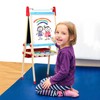 WOOD CITY Easel for Kids, Adjustable Standing Art Easel with