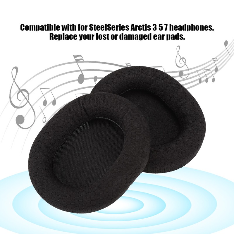 Replacement for SteelSeries Arctis 3 5 7 Ear Pads Soft
