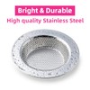 2 Packs Sink Strainer for Most Kitchen Sink Drain Basket,