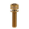 Bike Stem Bolts, Bicycle Stem Replacement Bolt, 6pcs Titanium Alloy