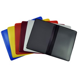 orgaexpert Car Registration Protective Case 2 Compartments Made in Germany Wallet Various Colours ID Card Case Vehicle Registration Card Case, black, Classic