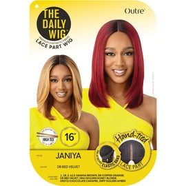 Outre The Daily Wig JANIYA (DR RED VELVET)