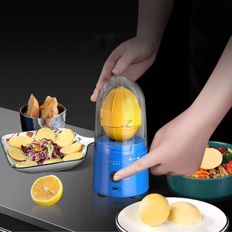 SQRMINI Electric Egg Spinner, Eggs Yolk White Mixer, Egg Whisk
