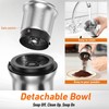 Secura Electric Coffee Grinder and Spice Grinder with 2 Stainless