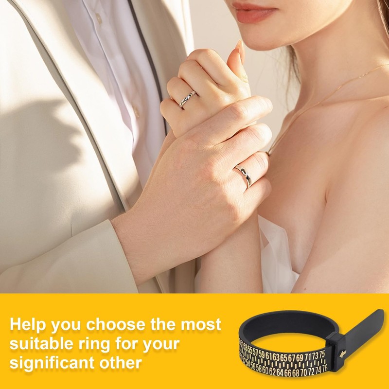 2 ring sizers, ring measuring tape, ring sizer, ring sizer,