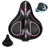 YOUNGDO Bicycle Saddle Cover, Saddle Cushion Cover, Super Thick, Memory