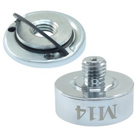 LifCratms XLOCK Adapter to M14 Thread Adapter Kit with Grinder Quick Change Nut, Suitable for 22.23mm Arbor Saw Blades, XLOCK Angle Grinders