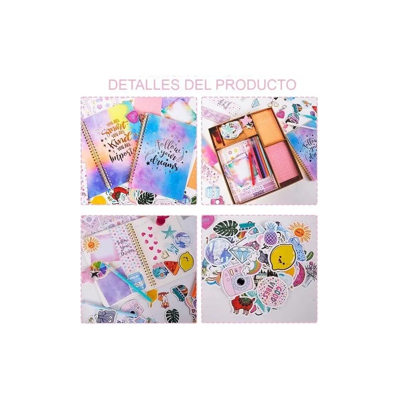 Kit De Diario Para Niñas Agendas Diy Juego De Albumes