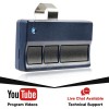 Garage Sync 2 Garage Door Opener Remote 3btn Blue for