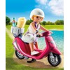 PLAYMOBIL Beachgoer with Scooter Building Set