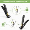 BALUCA Curved Cutting Jaw Toenail Clippers for Seniors for Thick