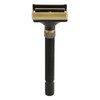 Double Edge Safety Trimmer Reusable Slip Resistant Metal Men Safety