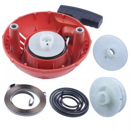 For Husqvarna Recoil Starter Driver Spring Pulley Drum For Husqvarna 128LD 128C 128CD 128R