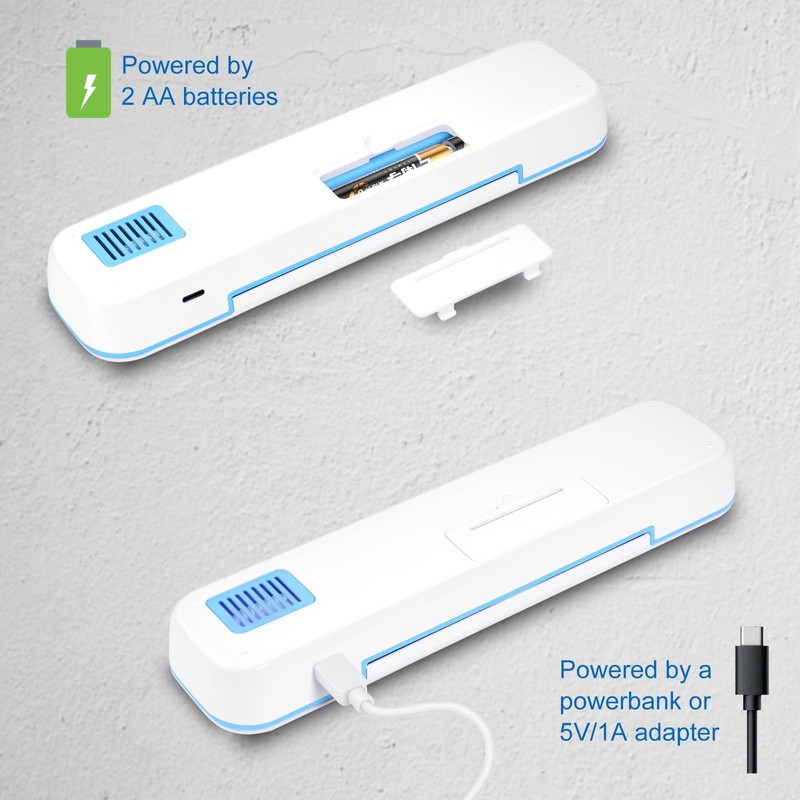 RILIZER UV Toothbrush Sanitizer and Holder, Portable Travel Case and