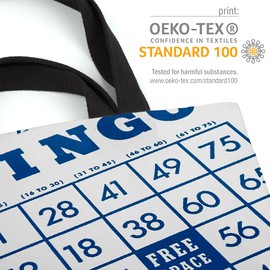 VOID Bingo Game Card Bag 33 x 33 x 14 cm 15 L Shopping Bag Shopping Bag, multicoloured, Casual